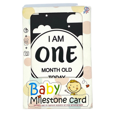 Baby Age Milestone Cards