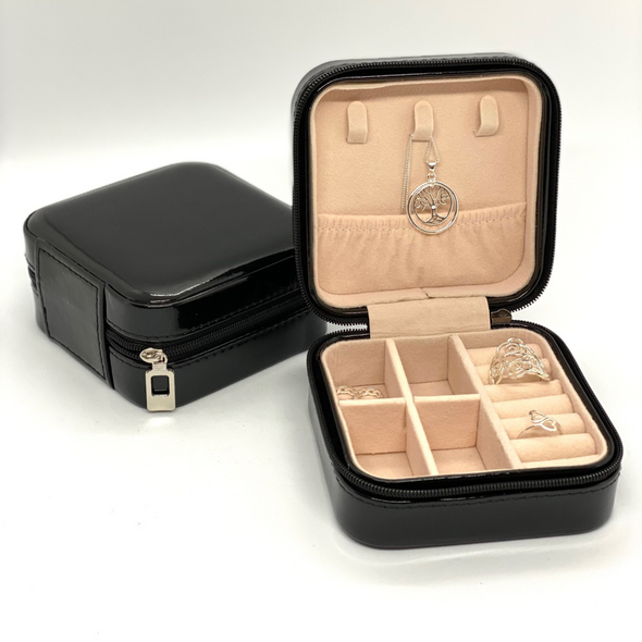 Jewellery Box - Black Patent